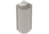 Schluter Rondec-Step-57 Out Crn 90 Aluminum Satin Nickel