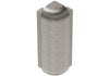 Schluter Rondec-Step-39 Out Crn 90 Aluminum Brushed Nickel