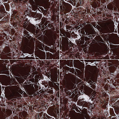 Marble Tile Collection Rosso Levanto 12"x12" Swatch