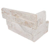 MSI Ledgestone Veneer - Royal White Corner - Split Face Swatch