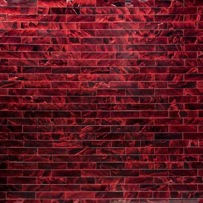 Realstone Systems Erin Adams Tempered Ruby Glazed Tile 3"x11.75"