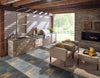 Slate Tile Collection Rustic Gold 12"x24" Room Scene