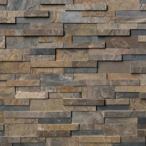 MSI Ledgestone Veneer - Rustic Gold Panel - Split Face Swatch