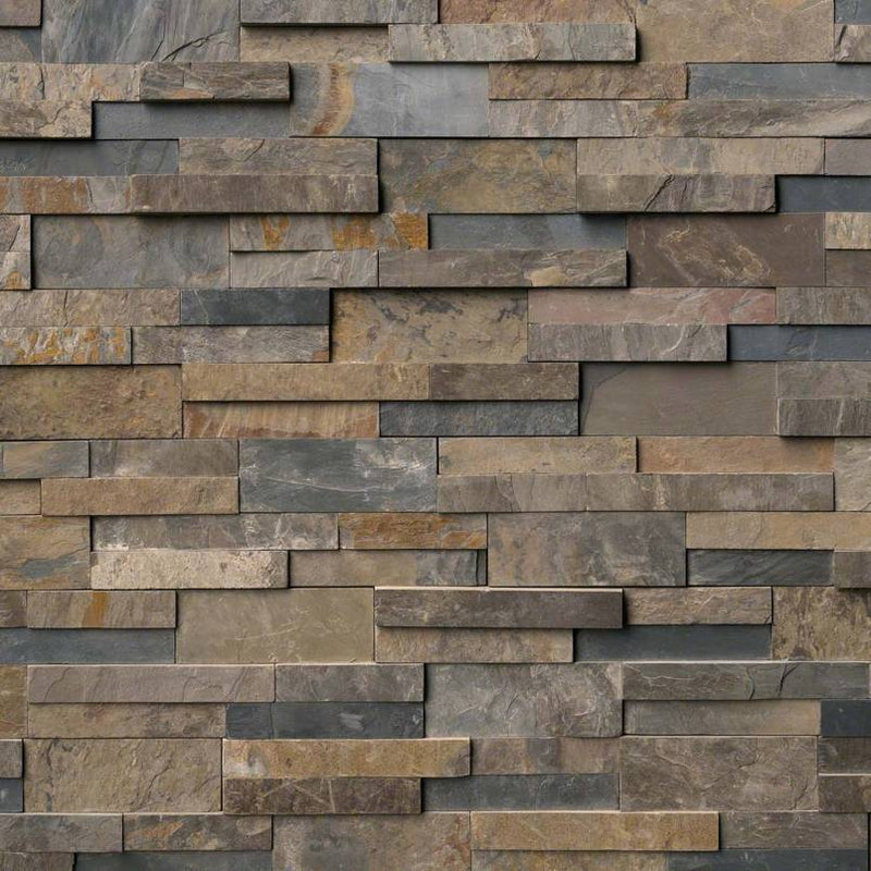 MSI Ledgestone Veneer - Rustic Gold Panel - Split Face