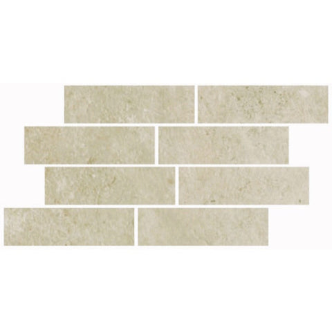 Paramount Tile Promenade Sabia Brick Mosaic Swatch