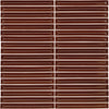 Daltile Artefino Vintage Mosaic Pyramid Wave Saffron