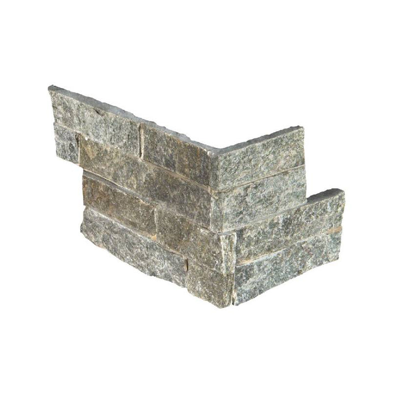 MSI Ledgestone Veneer - Sage Green Corner - Split Face