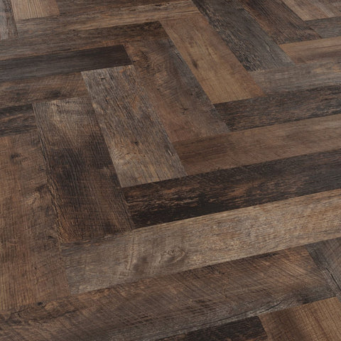 Karndean Luxury Vinyl Korlok Select Salvaged Barnwood 24"x6" Swatch