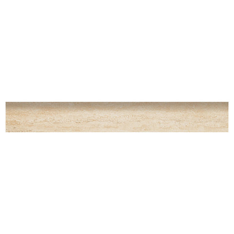 Veneto Porcelain Tile Collection Sand - 3"x18" Bullnose Polished  Swatch