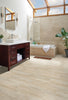 Veneto Porcelain Tile Collection Sand - 12"x24" Polished Room Scene