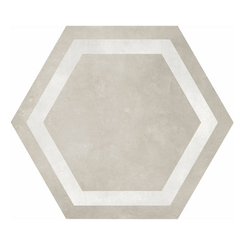 Tile Collection Form Hexagon Frame Decorative Tile Sand