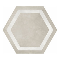 Tile Collection Form Hexagon Frame Decorative Tile Sand