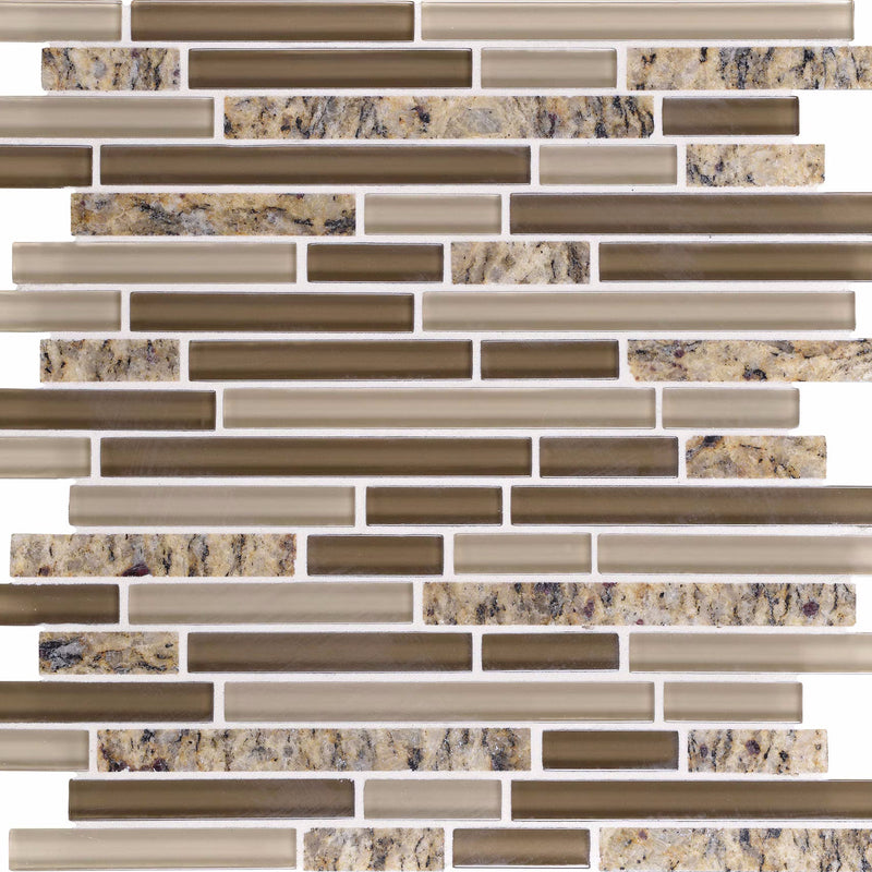 Daltile Granite Radiance Group 2 Mosaic Random Linear