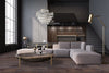 L.W. Mountain Solid Timberland Sandrift Room Scene