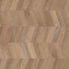 Karndean Luxury Vinyl Knight Tile Pale Limed Oak Chevron 48"x9" Swatch