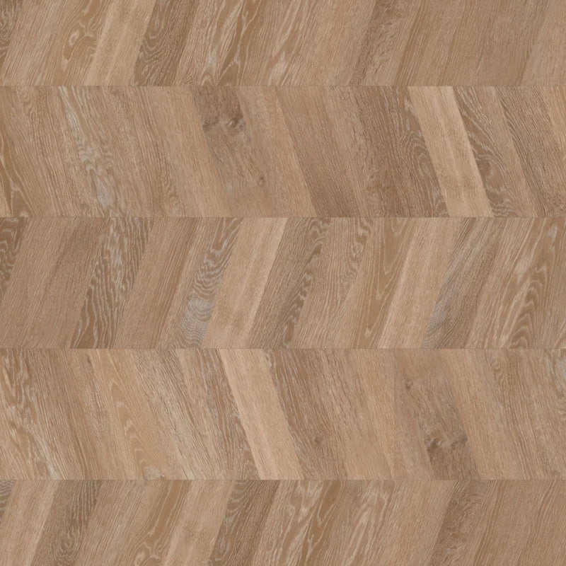 Karndean Luxury Vinyl Knight Tile Pale Limed Oak Chevron 48