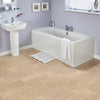 Karndean Luxury Vinyl Knight Tile Rigidcore Bath Stone Room Scene