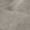 Karndean Luxury Vinyl Knight Tile Rigidcore Grey Riven Slate Swatch