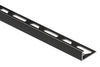 Schluter Schiene Edge Trim 1/8" Aluminum Matte Black Textured