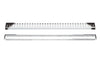 KERDI-LINE 3/4" FRAME 24" PERF. GRATE CHROME