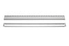 KERDI-LINE 3/4" FRAME 48" PERFORATED GRATE
