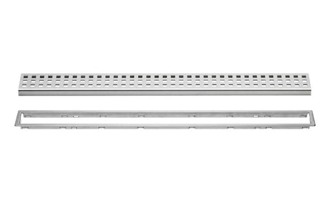 KERDI-LINE 3/4" FRAME 40" PERFORATED GRATE