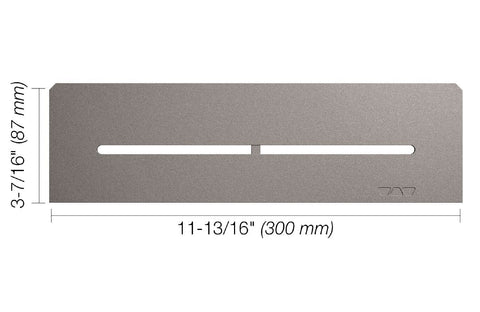 SHELF RECTANGULAR NICHE PURE PEWTER