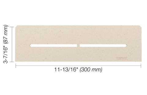 SHELF RECTANGULAR NICHE PURE IVORY