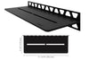 SHELF RECTANGULAR WALL PURE MATTE BLACK