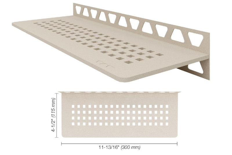 SHELF RECTANGULAR WALL SQUARE CREAM