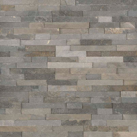MSI Ledgestone Veneer - Sedona Grey Panel - Split Face Swatch