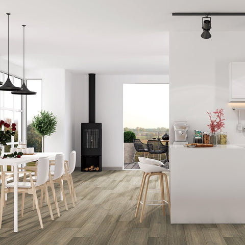 Paramount Engineered Country View Maple Shaded Lake Room Scene