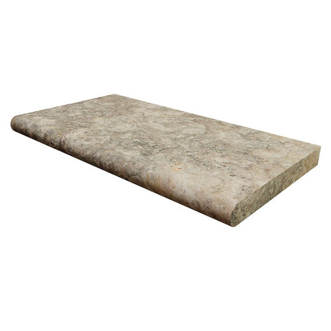 MSI - Coping - Silver Travertine 16x24 - Honed Swatch