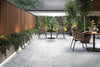 Arterra Porcelain Paver Lunar Silver - 24"x24" Outdoor Scene