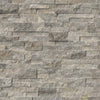 MSI Ledgestone Veneer - Silver Travertine Panel - Split Face Swatch