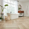 Karndean Luxury Vinyl Korlok Select Texas White Ash 24"x6"