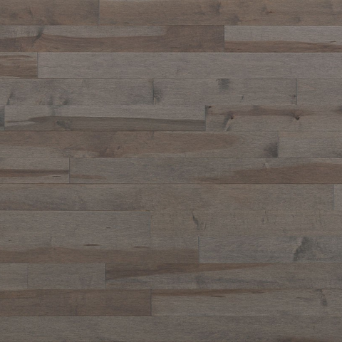 Lauzon Essential Expert Solid Hardwood Smoky Grey Hard Maple 2 1/4" Swatch