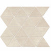 Daltile Chord Mosaic Triangle 3x3 Sonata White