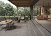Arterra Porcelain Paver Soreno Grigio - 24"x24" Outdoor Scene 2