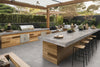 Arterra Porcelain Paver Soreno Grigio - 24"x24" Outdoor Scene