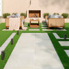 Arterra Porcelain Paver Quartz White - 24"x48" Outdoor Scene 2