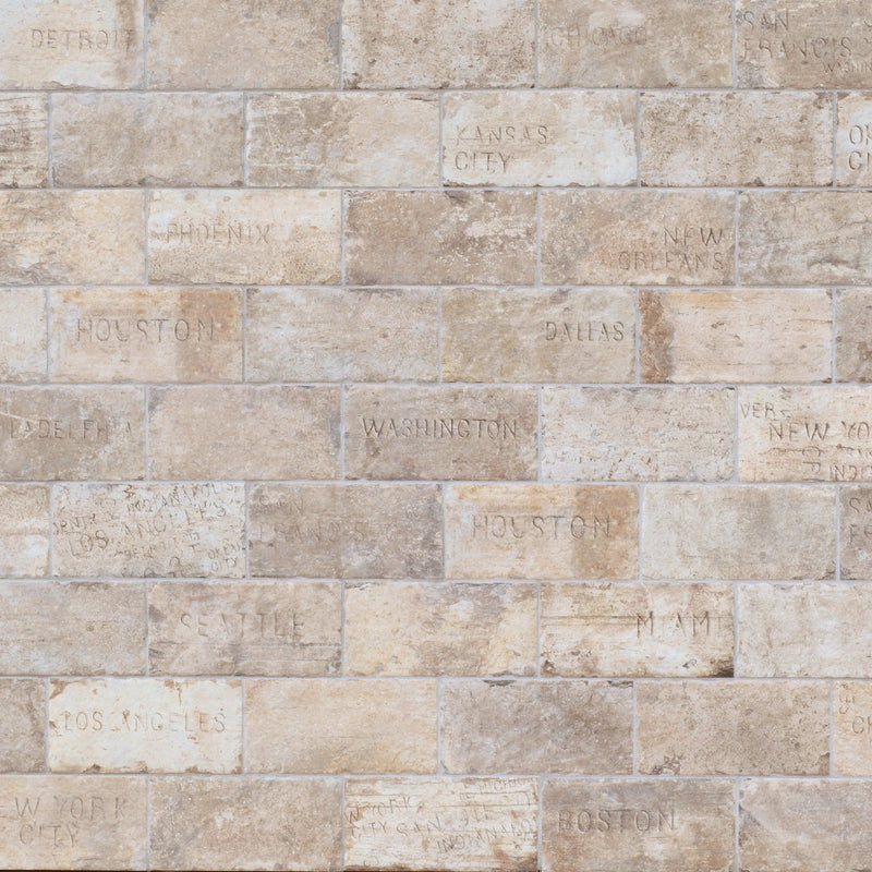 Tile Collection Chicago 4x8 Decorative Tile South Side