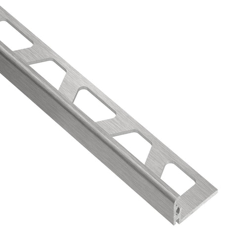 SCHLUTER JOLLY EDGE TRIM ALUMINUM BRUSH CHROME