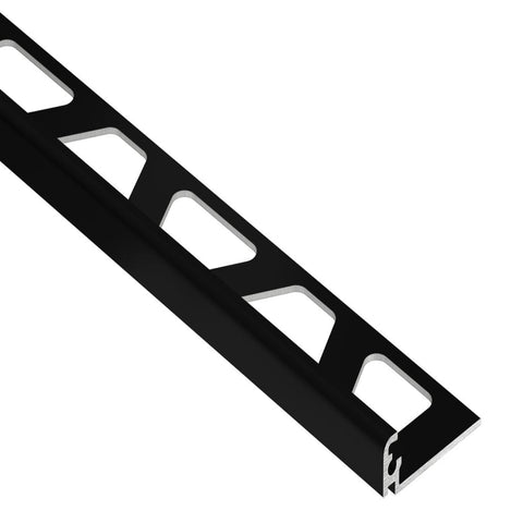 SCHLUTER JOLLY EDGE TRIM ALUMINUM BLACK