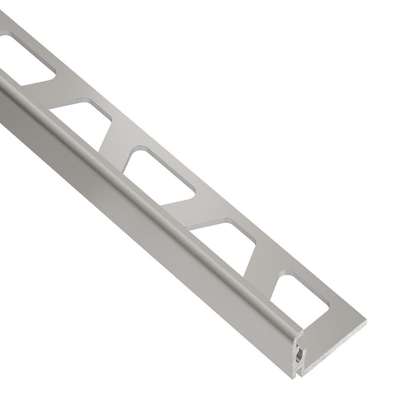 SCHLUTER JOLLY EDGE TRIM ALUMINUM CLASSIC GREY