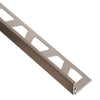 SCHLUTER JOLLY EDGE TRIM ALUMINUM BEIGE