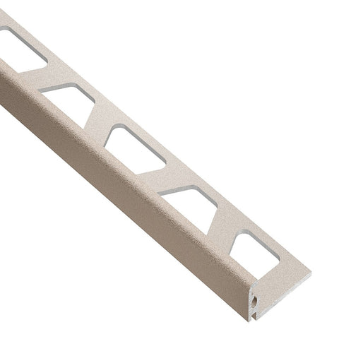 SCHLUTER JOLLY EDGE TRIM ALUMINUM CREAM