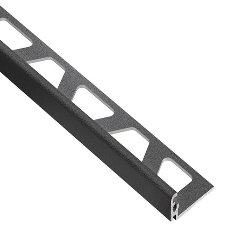 SCHLUTER JOLLY EDGE TRIM ALUMINUM DARK ANTHRACITE