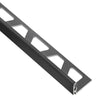 SCHLUTER JOLLY EDGE TRIM ALUMINUM DARK ANTHRACITE