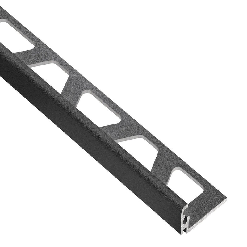 SCHLUTER JOLLY EDGE TRIM ALUMINUM DARK ANTHRACITE
